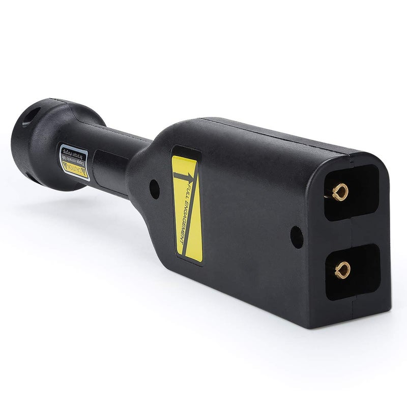 10L0L 36 Volt Powerwise Charger Handle Plug for EZGO TXT & Medalist PDS/DCS 1996-up Golf Cart, OEM# 73345-G01 73345G01 - Image 4